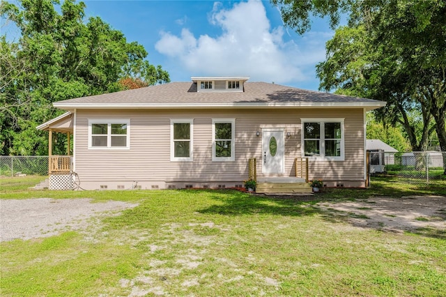 1480 Wauchula St, Intercession City, FL 33848 - view of front of property featuring crawl space and roof with shingles