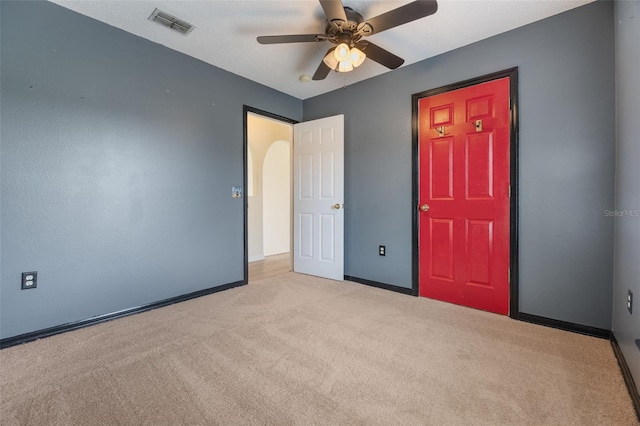 16243 Wilkinson Dr, Clermont, FL 34714 - unfurnished bedroom featuring carpet flooring and ceiling fan