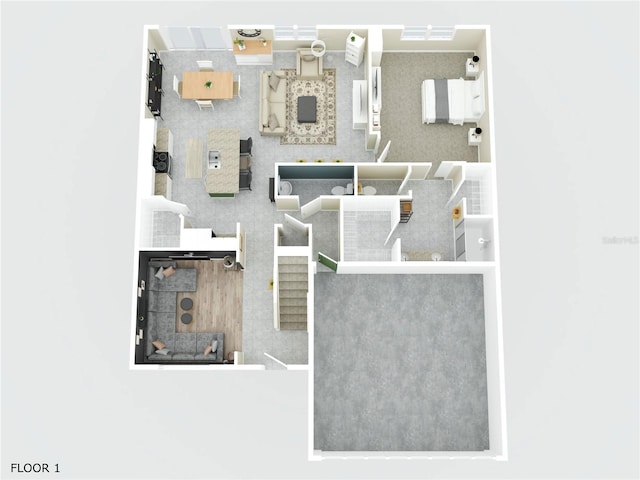 9024 Alba Ln, Kissimmee, FL 34747 - view of home floor plan