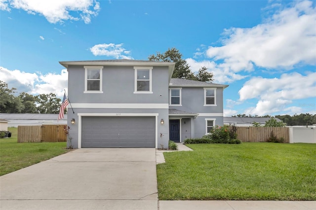 2032 Wavyleaf Ct, Apopka, FL 32712 - traditional home featuring stucco siding, an attached garage, and driveway