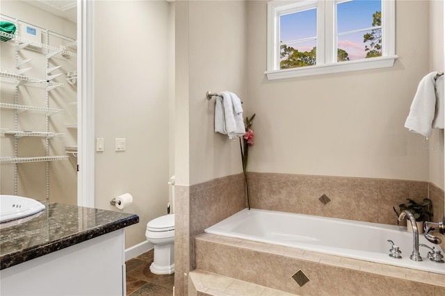 1443 Stone Trl, Enterprise, FL 32725 - bathroom with vanity and a bath