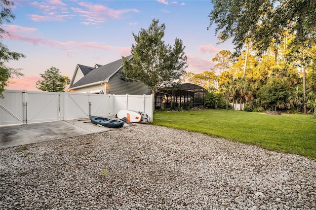 1443 Stone Trl, Enterprise, FL 32725 - view of yard with a gate
