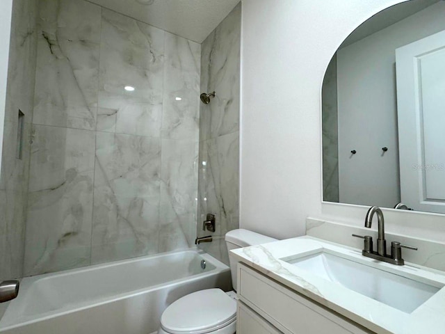 2634 De Groodt Rd SW, Palm Bay, FL 32908 - bathroom featuring vanity and bathtub / shower combination