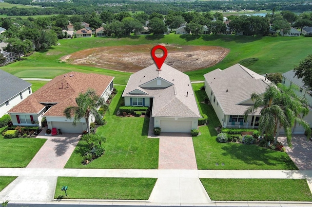 2362 Prairie Dunes, Clermont, FL 34711 - aerial view of residential area featuring a golf club