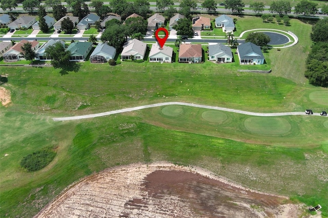 2362 Prairie Dunes, Clermont, FL 34711 - aerial view of property and surrounding area with nearby suburban area and a local golf course