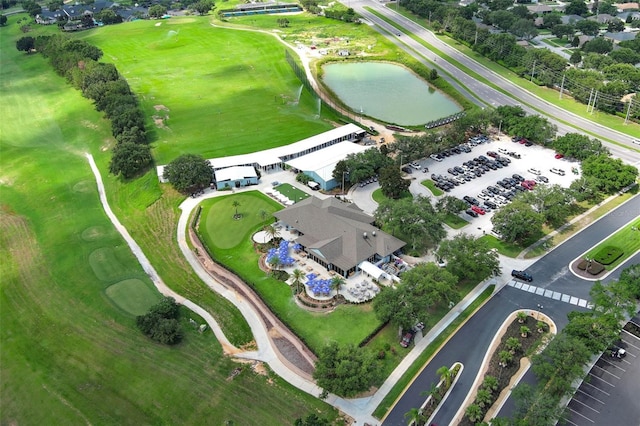 2362 Prairie Dunes, Clermont, FL 34711 - drone / aerial view of a local golf course and a nearby body of water