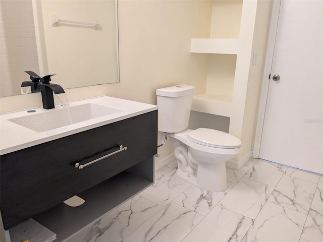 1027 Sheeler Hills Dr, Apopka, FL 32703 - bathroom featuring marble finish flooring and vanity