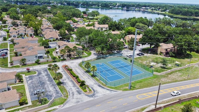 750 Olympic Cir Unit D1, Ocoee, FL 34761 - aerial perspective of suburban area featuring a large body of water