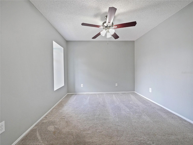 750 Olympic Cir Unit D1, Ocoee, FL 34761 - carpeted spare room featuring a textured ceiling and a ceiling fan