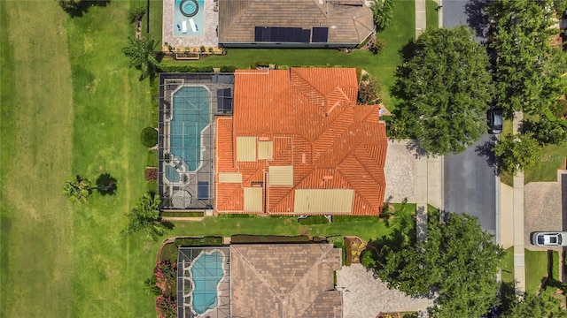 2388 Baronsmede Ct, Winter Garden, FL 34787 - bird's eye view of a pool area