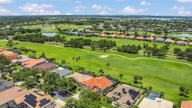 2388 Baronsmede Ct, Winter Garden, FL 34787 - aerial view of residential area with a large body of water and a local golf course