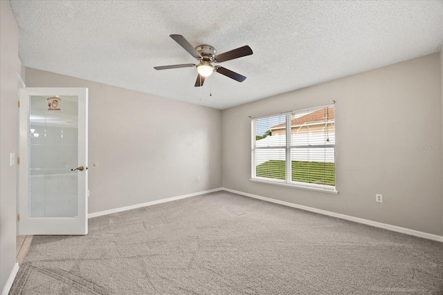 2725 White Magnolia Loop, Clermont, FL 34711 - carpeted empty room featuring a textured ceiling and a ceiling fan