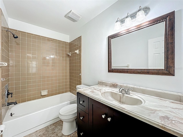 4274 Meeting Pl, Sanford, FL 32773 - full bathroom featuring vanity and shower / tub combination
