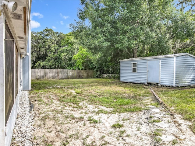4274 Meeting Pl, Sanford, FL 32773 - view of yard with a shed