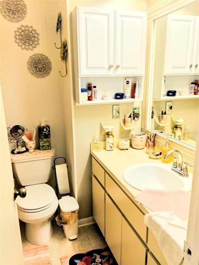 6640 121st Ave Unit 1, Largo, FL 33773 - bathroom featuring vanity and tile patterned flooring