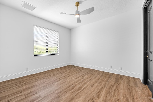 2873 Bellwind Cir, Rockledge, FL 32955 - spare room with light wood finished floors and ceiling fan