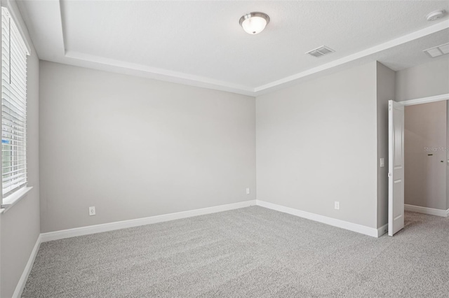 16526 Silver Brook Way, Winter Garden, FL 34787 - carpeted spare room featuring healthy amount of natural light, a tray ceiling, and a smoke detector