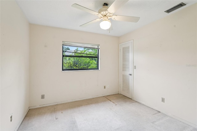2020 Cocos Ct, Winter Park, FL 32792 - carpeted empty room with a ceiling fan and baseboards