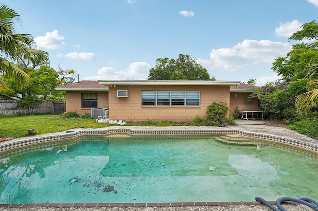 2020 Cocos Ct, Winter Park, FL 32792 - view of swimming pool featuring an AC wall unit
