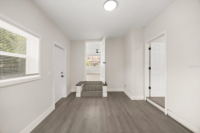 4714 Abaca St, Orlando, FL 32808 - entryway featuring wood finished floors and baseboards