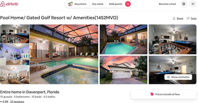 1452 Moon Valley Dr, Davenport, FL 33896 - view of a document with multiple images