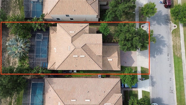 1452 Moon Valley Dr, Davenport, FL 33896 - view from above of property featuring property boundaries highlighted