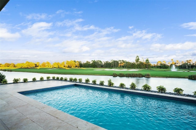 4007 Grande Brick Loop Unit 13, Orlando, FL 32837 - swimming pool with golf course view and a water view