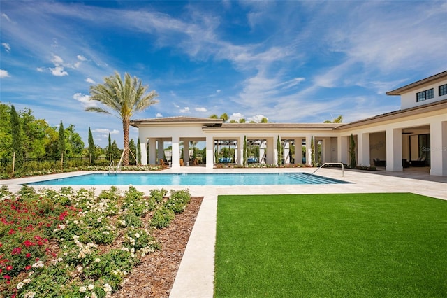 4007 Grande Brick Loop Unit 13, Orlando, FL 32837 - view of swimming pool with a patio area