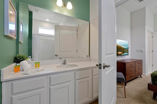 4429 Ganesha Loop, Kissimmee, FL 34746 - full bath with vanity and a shower with shower curtain