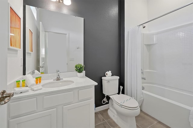 4429 Ganesha Loop, Kissimmee, FL 34746 - bathroom with tile patterned floors, vanity, and shower / tub combo