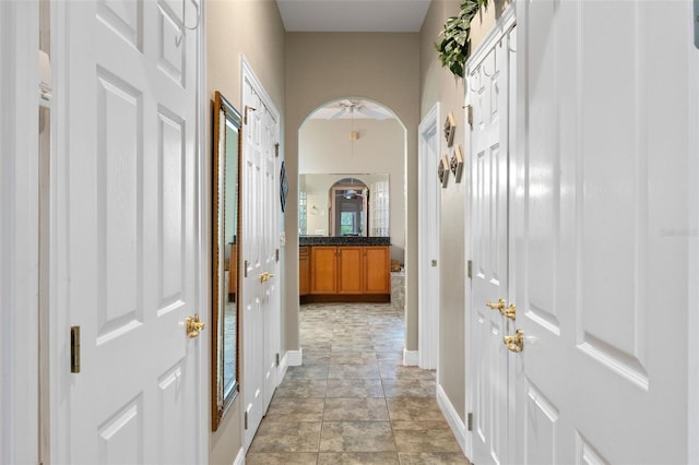 1224 Northern Way, Winter Springs, FL 32708 - hall with baseboards