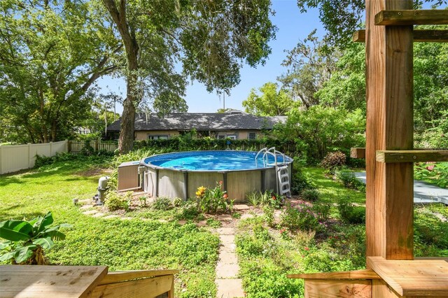 524 S Lakeview Ave, Winter Garden, FL 34787 - view of swimming pool with a fenced backyard