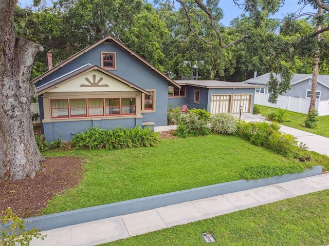 524 S Lakeview Ave, Winter Garden, FL 34787 - view of front of home featuring stucco siding, concrete driveway, and an attached garage