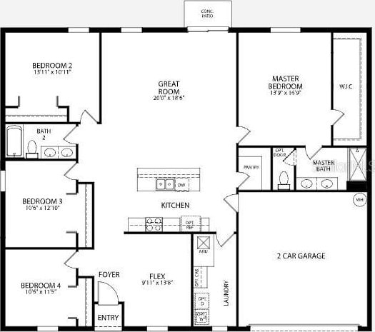 305 Cadence Gln SW, Lake City, FL 32024 - view of room layout