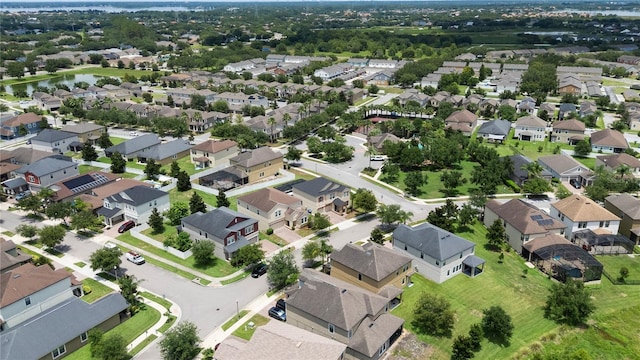 7409 Fairgrove Ave, Windermere, FL 34786 - aerial view of residential area with a nearby body of water