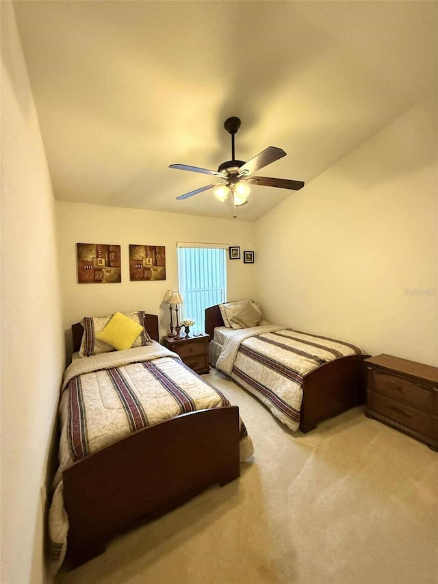 3539 Maple Ridge Loop, Kissimmee, FL 34741 - carpeted bedroom with a ceiling fan