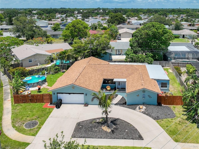 1475 Mars St, Merritt Island, FL 32953 - aerial view of residential area