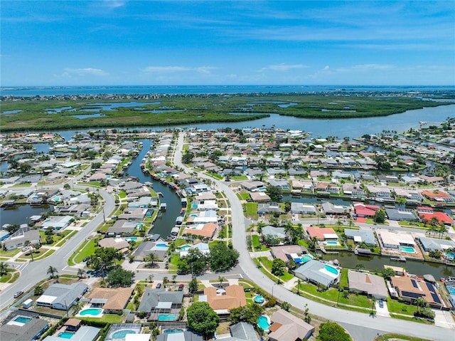 1475 Mars St, Merritt Island, FL 32953 - view of property location featuring a large body of water and nearby suburban area