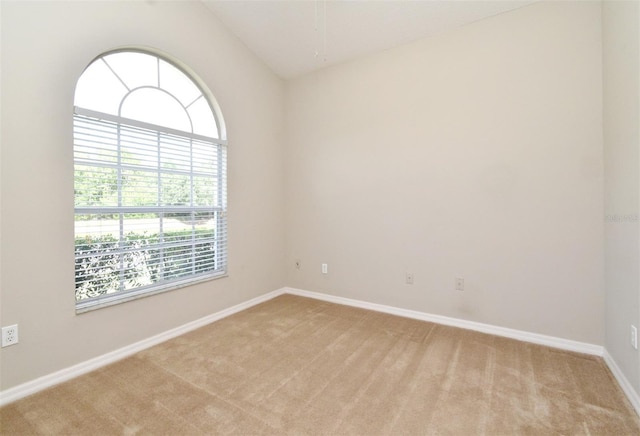 2131 Kaylas Ct, Orlando, FL 32817 - unfurnished room with light colored carpet and lofted ceiling
