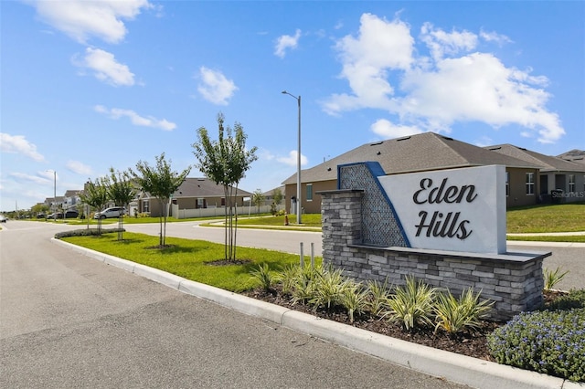 2056 Airedale Way, Lake Alfred, FL 33850 - community / neighborhood sign with a residential view and a yard