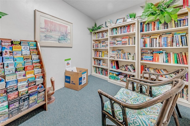 2700 Ocean Shore Blvd Unit 515, Ormond Beach, FL 32176 - sitting room featuring carpet flooring