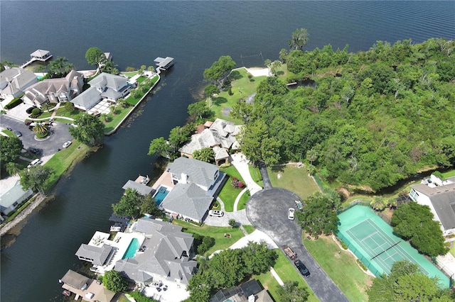 235 S Shadowbay Blvd, Longwood, FL 32779 - aerial overview of property's location with nearby suburban area and a nearby body of water
