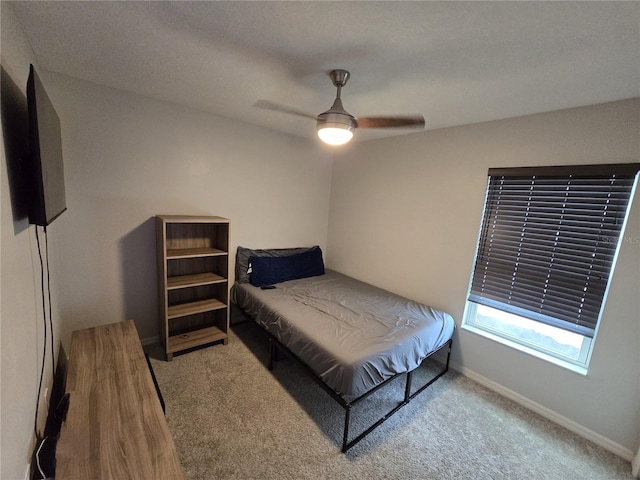 3028 Lakes Crest Ave, Saint Cloud, FL 34772 - carpeted bedroom featuring baseboards and ceiling fan