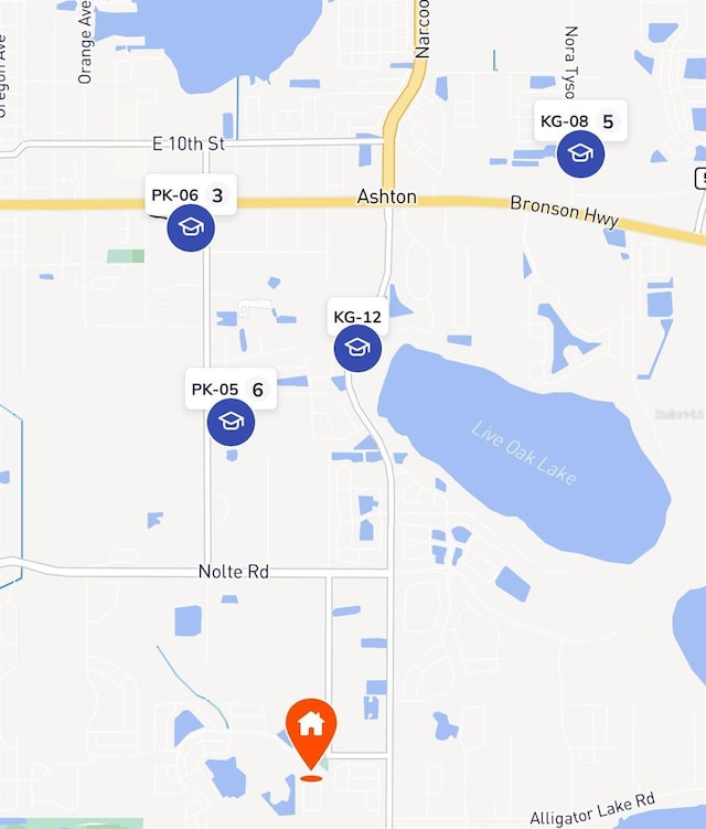 3028 Lakes Crest Ave, Saint Cloud, FL 34772 - map / location