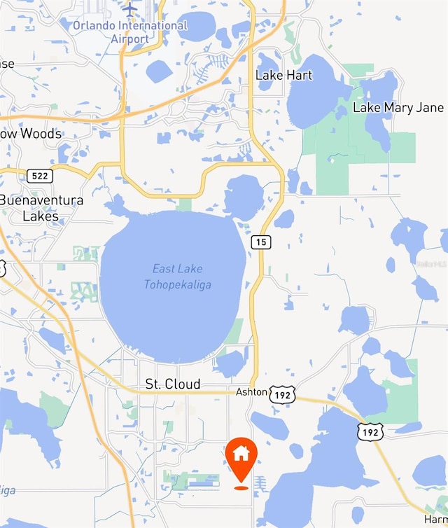 3028 Lakes Crest Ave, Saint Cloud, FL 34772 - map / location