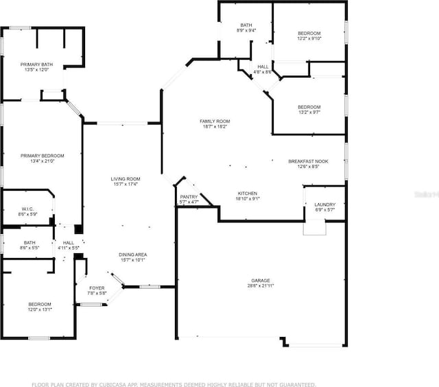 4110 Maplegrove Dr, Orlando, FL 32818 - view of room layout
