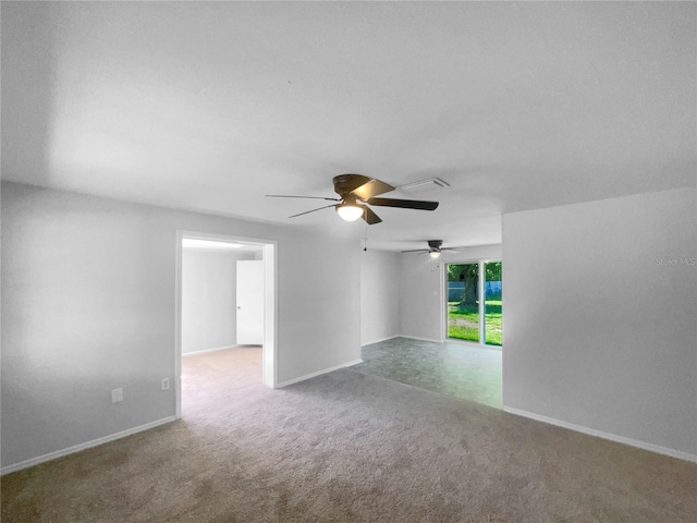 2575 King Ave, Auburndale, FL 33823 - empty room featuring a ceiling fan and carpet