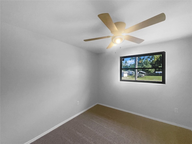 2575 King Ave, Auburndale, FL 33823 - carpeted empty room featuring a ceiling fan and baseboards