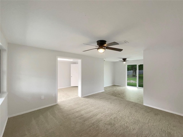 2575 King Ave, Auburndale, FL 33823 - spare room featuring ceiling fan and carpet
