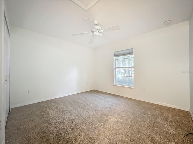 2353 Kingscrest Cir, Apopka, FL 32712 - carpeted spare room featuring baseboards and a ceiling fan